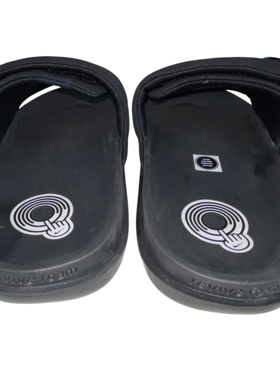 Men\'s Nike Offcourt Adjust Slide Black/White-Black (DQ9624 001) Sandal Size 11 main image 9